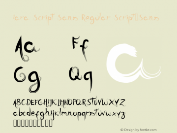 Iara Script Sans Regular