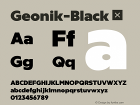 Geonik-Black