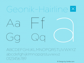 Geonik-Hairline