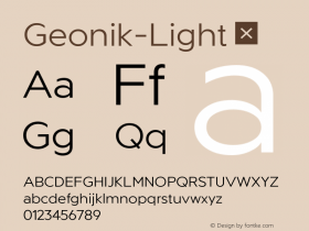 Geonik-Light