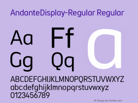 AndanteDisplay-Regular