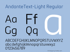 AndanteText-Light