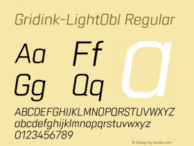 Gridink-LightObl