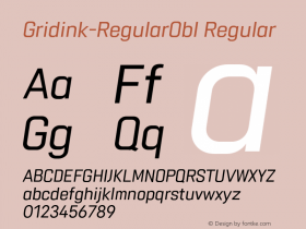 Gridink-RegularObl