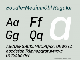 Boodle-MediumObl