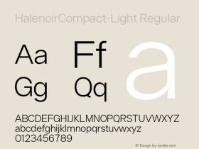 HalenoirCompact-Light