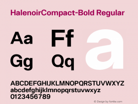 HalenoirCompact-Bold