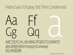 Fedra Sans Display Std