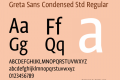 Greta Sans Condensed Std