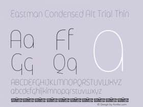 Eastman Condensed Alt Trial