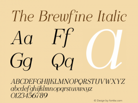The Brewfine