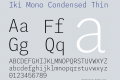 Iki Mono Condensed