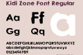 Kidi Zone Font