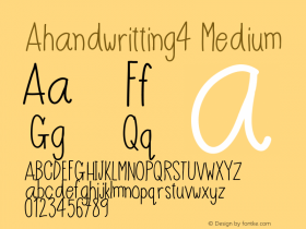 Ahandwritting4