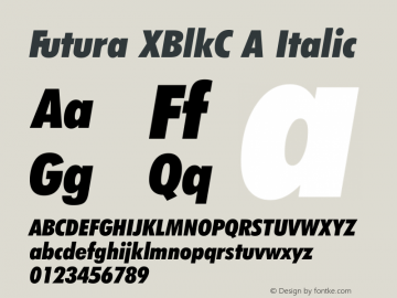 Futura XBlkC A