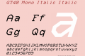 GT40 Mono Italic