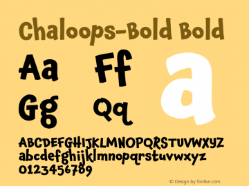 Chaloops-Bold