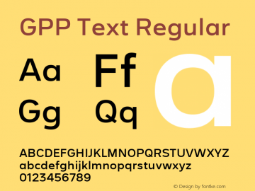 GPP Text