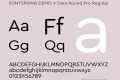 FONTSPRING DEMO - Cera Round Pro