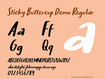 Sticky Buttercup Demo