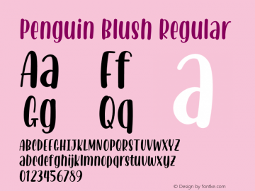 Penguin Blush