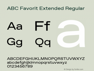 ABC Favorit Extended