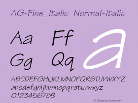 AG-Fine_Italic