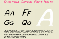 Dyslexia Capital Font