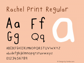 Rachel Print