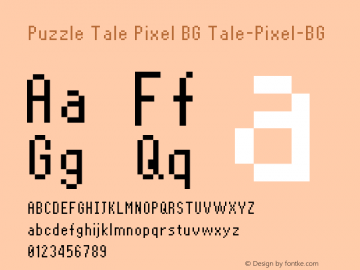 Puzzle Tale Pixel BG