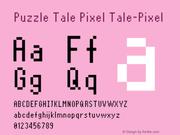 Puzzle Tale Pixel