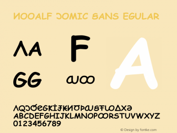 Nooalf Comic Sans