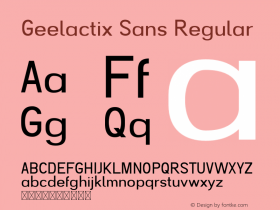 Geelactix Sans