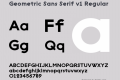 Geometric Sans Serif v1