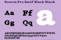 Source Pro Serif Black