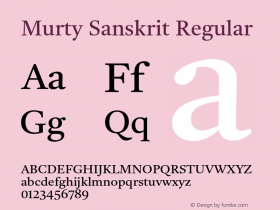 Murty Sanskrit