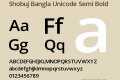 Shobuj Bangla Unicode