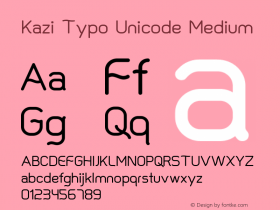 Kazi Typo Unicode