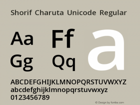 Shorif Charuta Unicode