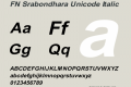 FN ‍Srabondhara Unicode