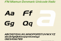 FN Mamun Denmark Unicode