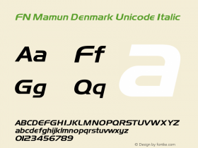 FN Mamun Denmark Unicode