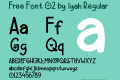 Free Font 02 by iyah