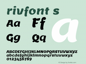 rivfont