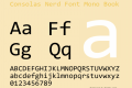 Consolas Nerd Font Mono