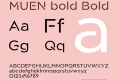 MUEN bold