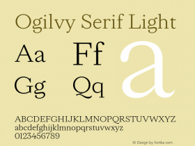 Ogilvy Serif