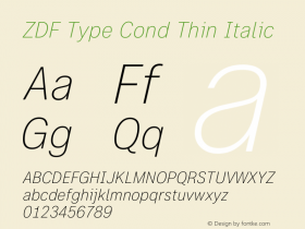 ZDF Type Cond