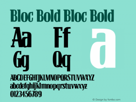 Bloc Bold