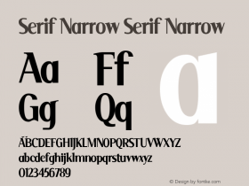 Serif Narrow